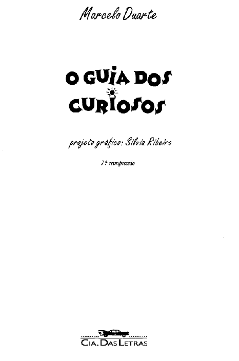 O guia dos curiosos